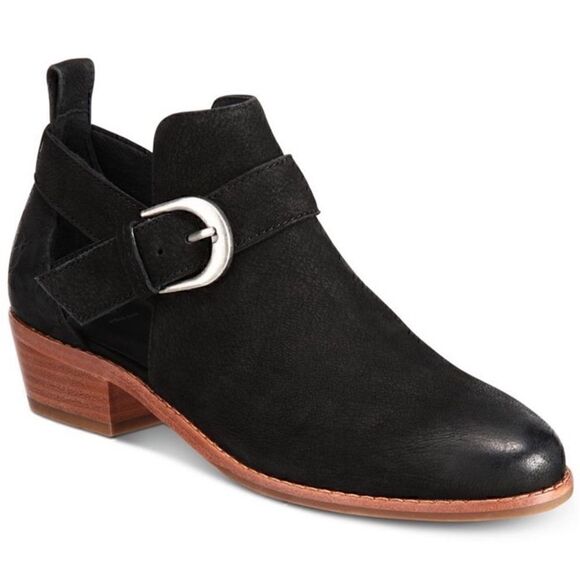 Frye Mia Cut Out Bootie in Black Size 9.5 - Picture 1 of 9